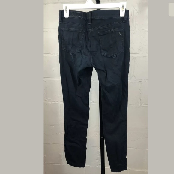 Rag & Bone/Jean Leggings Size 25 Black #L10 - Picture 9 of 12